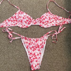 Floral bikini